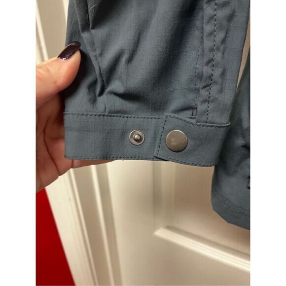 Duluth Men’s Slate Gray Ripstop Utility Water Resistant Jacket sz L NWOT - Picture 5 of 7